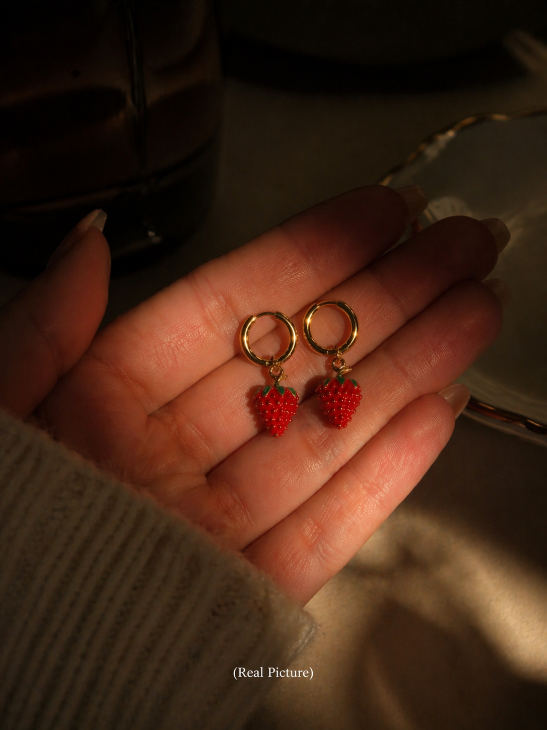 Strawberry Kiss Hoops