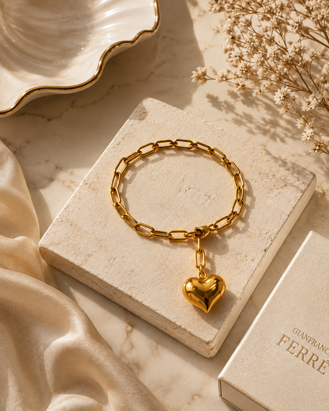 Heart Link Bracelet