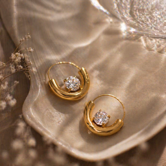 Luna Halo Hoops