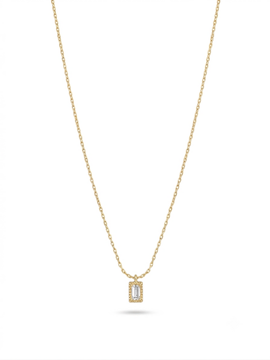 Elara Pendant Necklace (square)