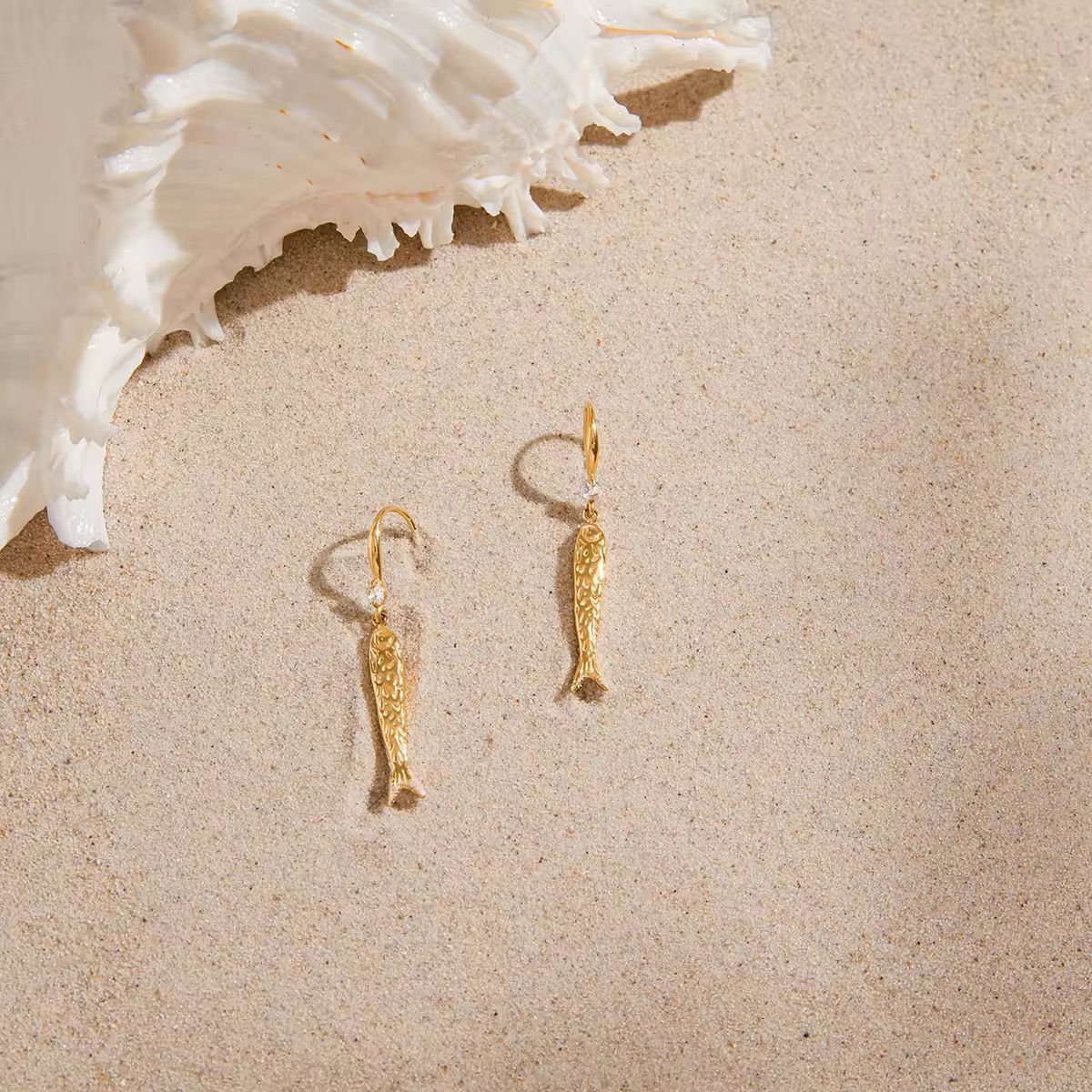 Golden Tide Earrings